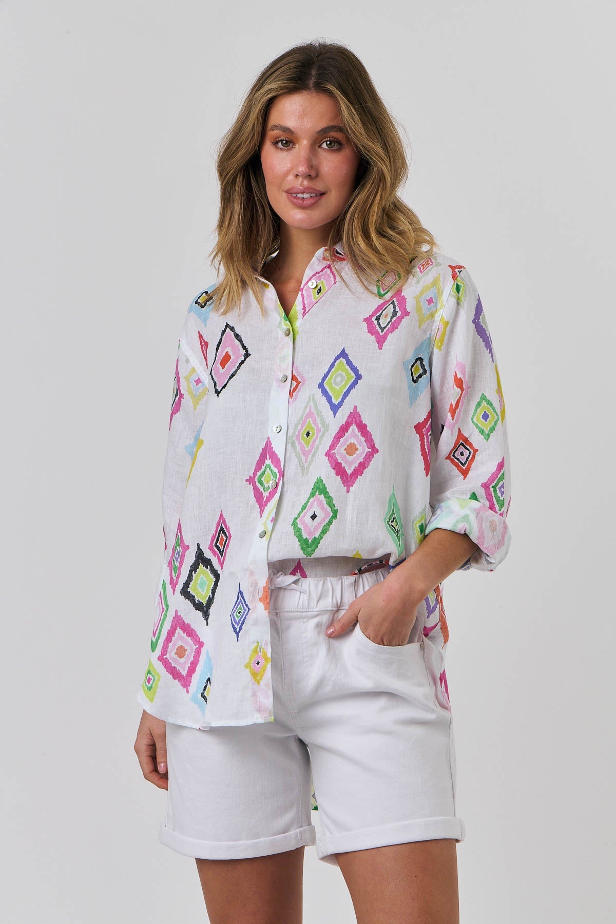 Enveloppe - Boyfriend Shirt Diamant | ENVB-099