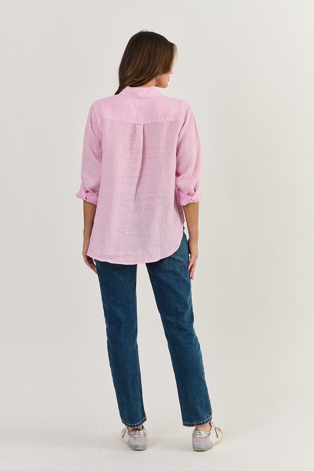 Enveloppe - Linen Boyfriend Shirt - Pastel ENVB-076