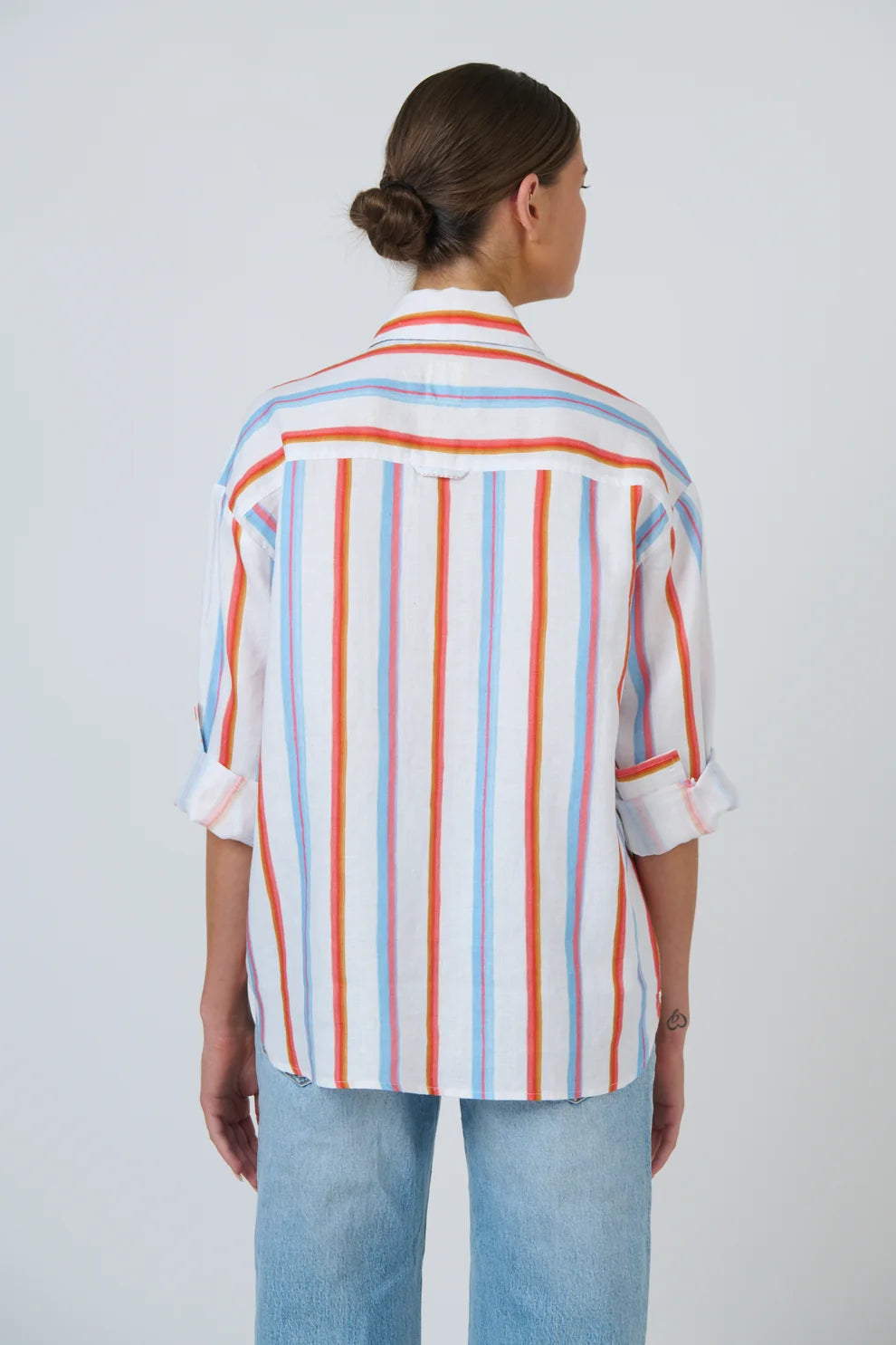 Enveloppe - Linen Boyfriend Shirt | ENVL-153-CIRQUE
