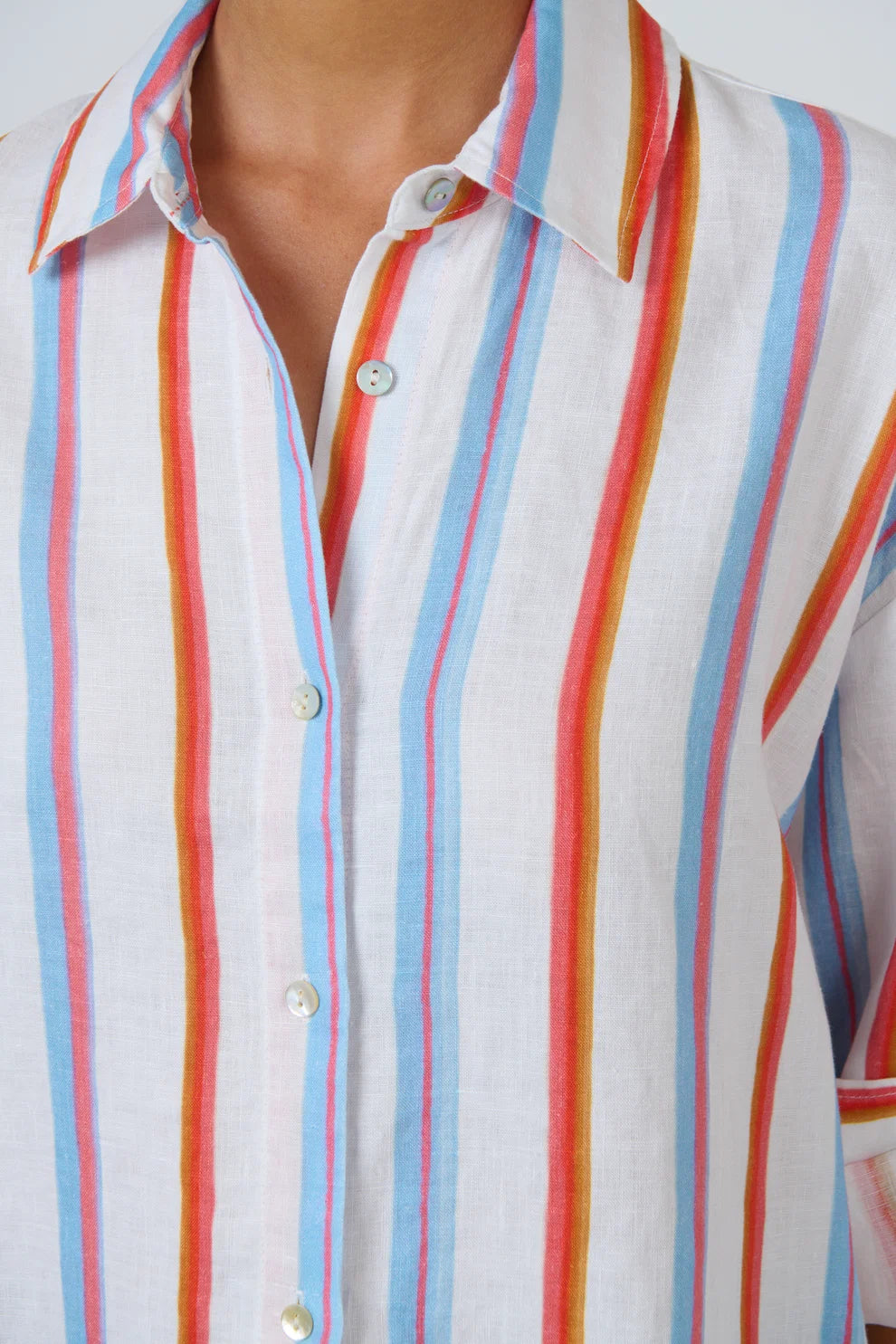 Enveloppe - Linen Boyfriend Shirt | ENVL-153-CIRQUE
