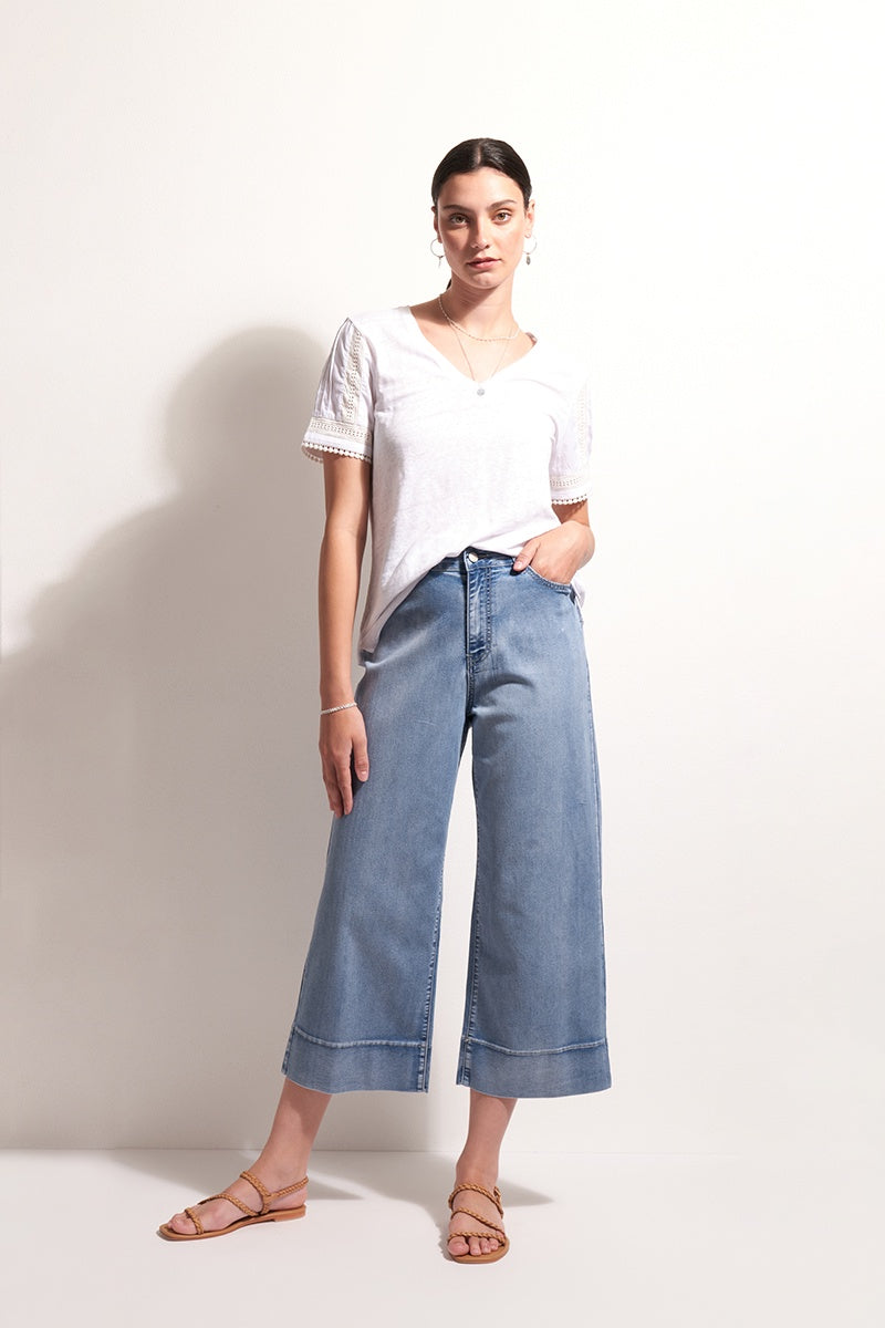 Foil - Jean Queen Crop FO8183