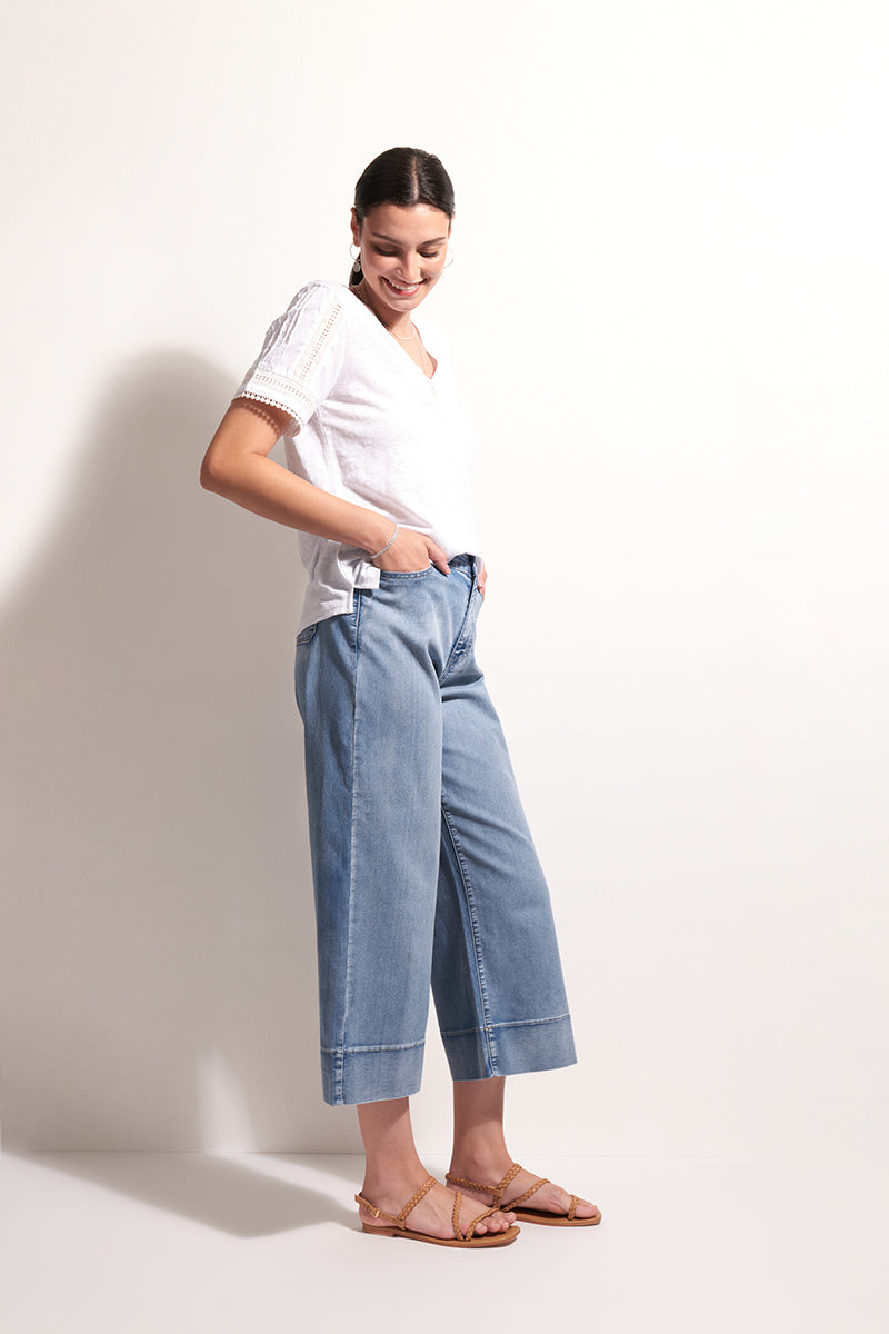 Foil - Jean Queen Crop FO8183