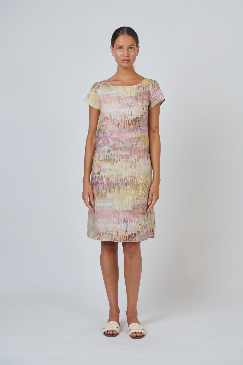 Naturals by O & J - Linen Dress | GA237