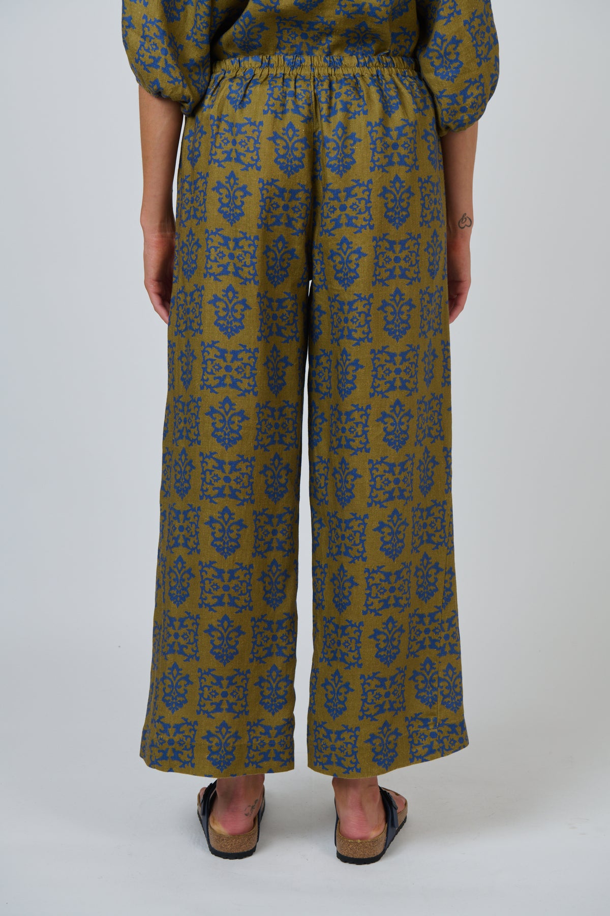 Naturals by O & J - Linen Wide-Leg Pant | GA398