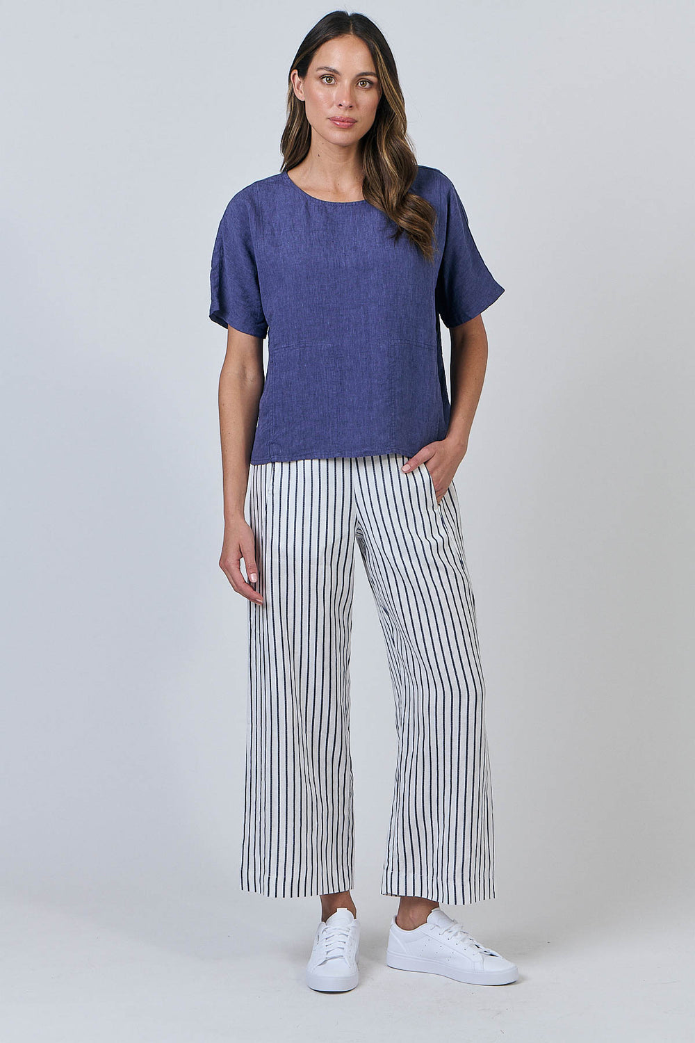 Naturals - Linen Wide-Leg Pant GA398