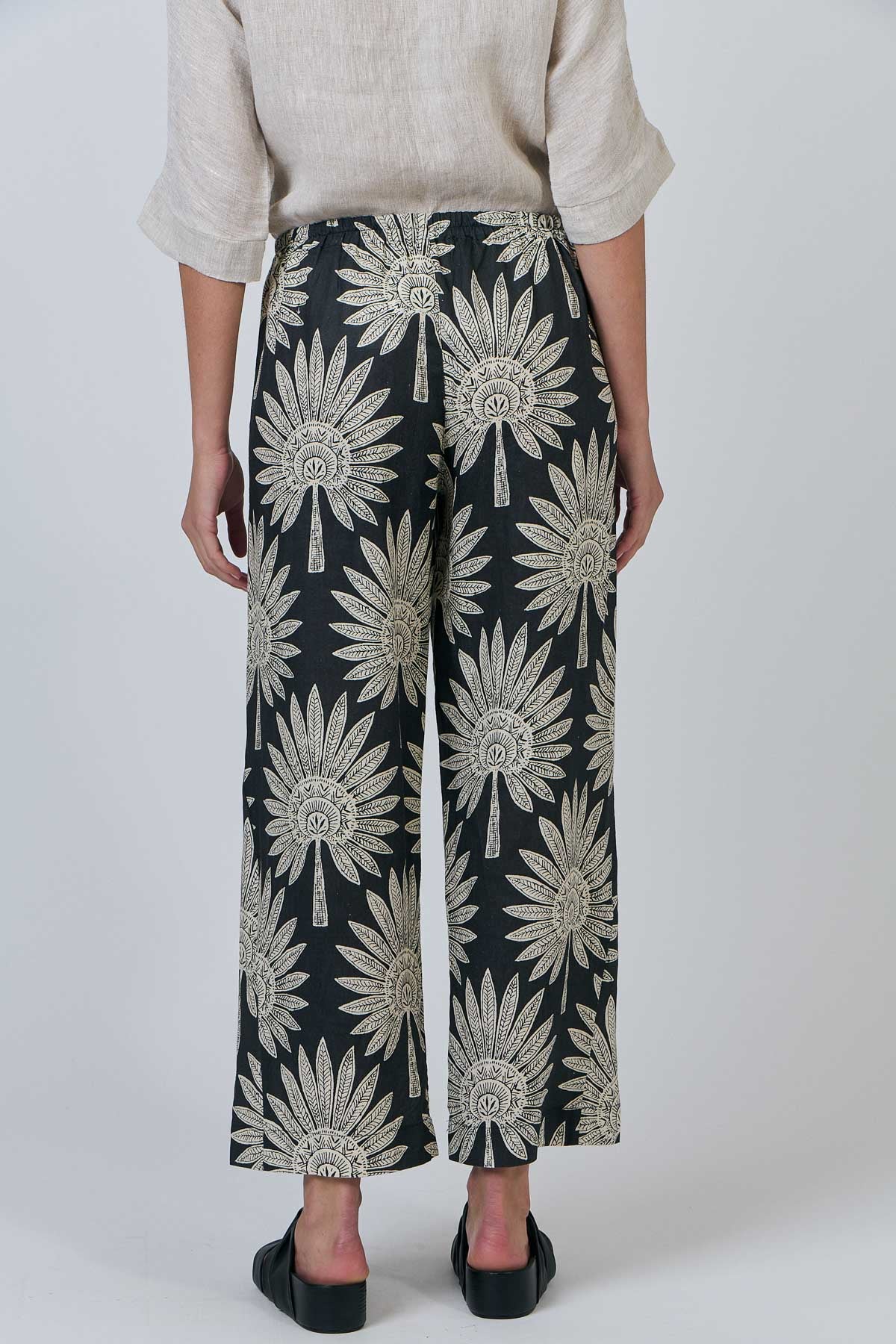 Naturals – Wide Leg Linen Pants / GA398