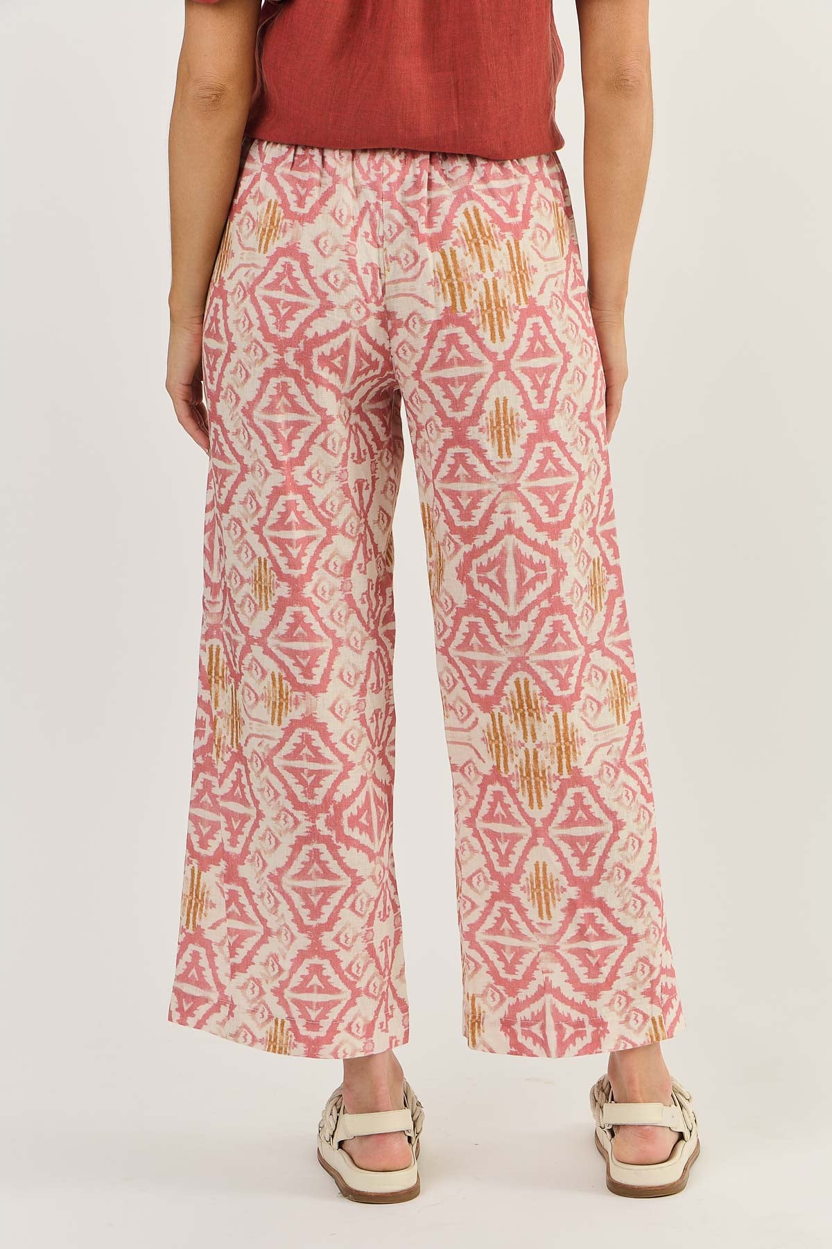 Naturals - Linen Pants Ikat | GA398