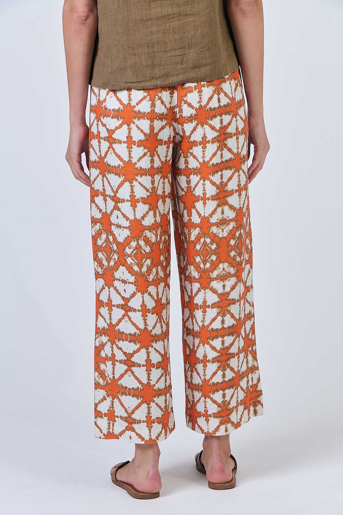 Naturals – Wide Leg Linen Pants / GA398