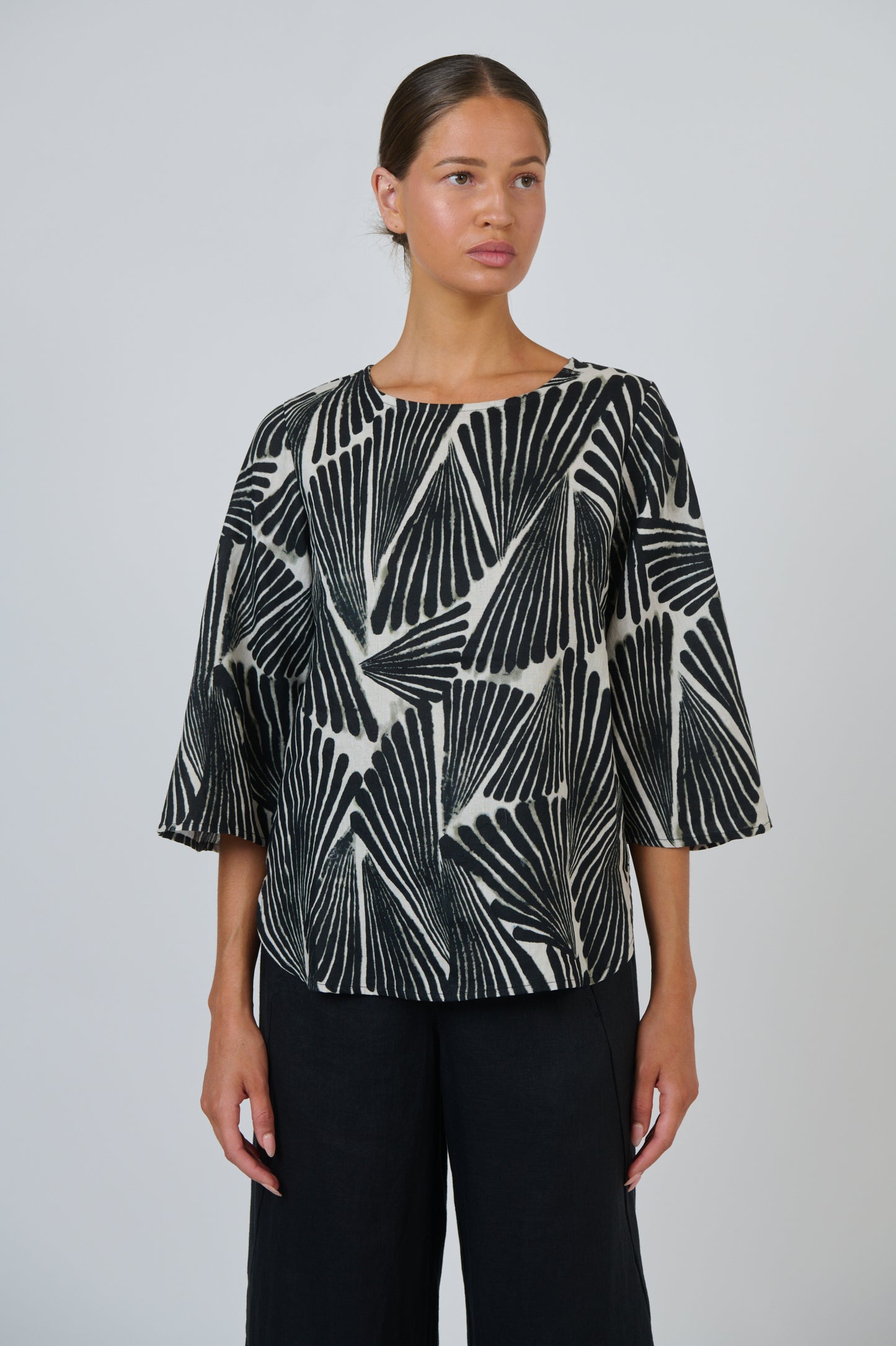 Naturals by O & J - Linen Top | GA636