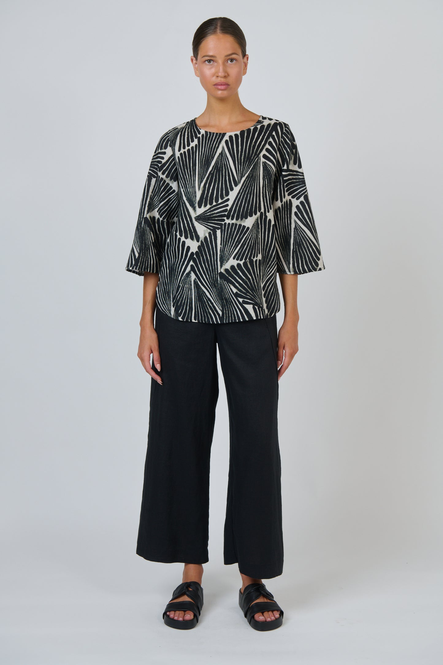 Naturals by O & J - Linen Top | GA636