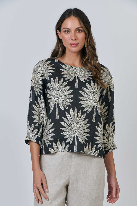 Naturals – Linen Top / Date Palm GA641