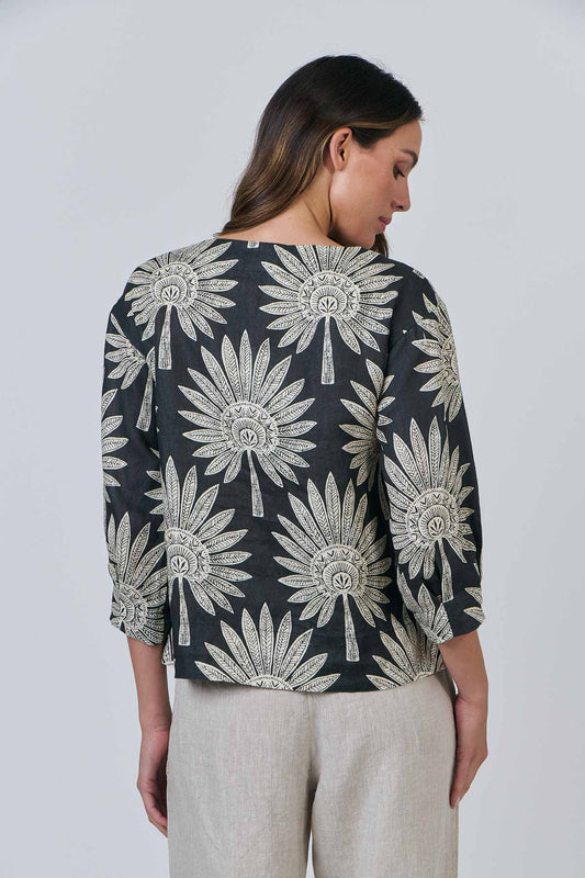 Naturals – Linen Top / Date Palm GA641
