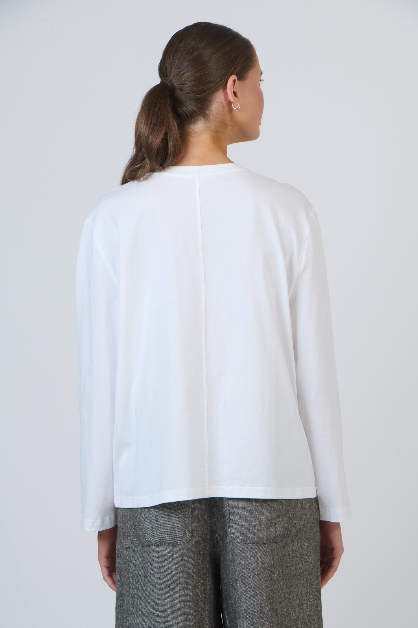 Naturals – GA667 Linen Boxy Top