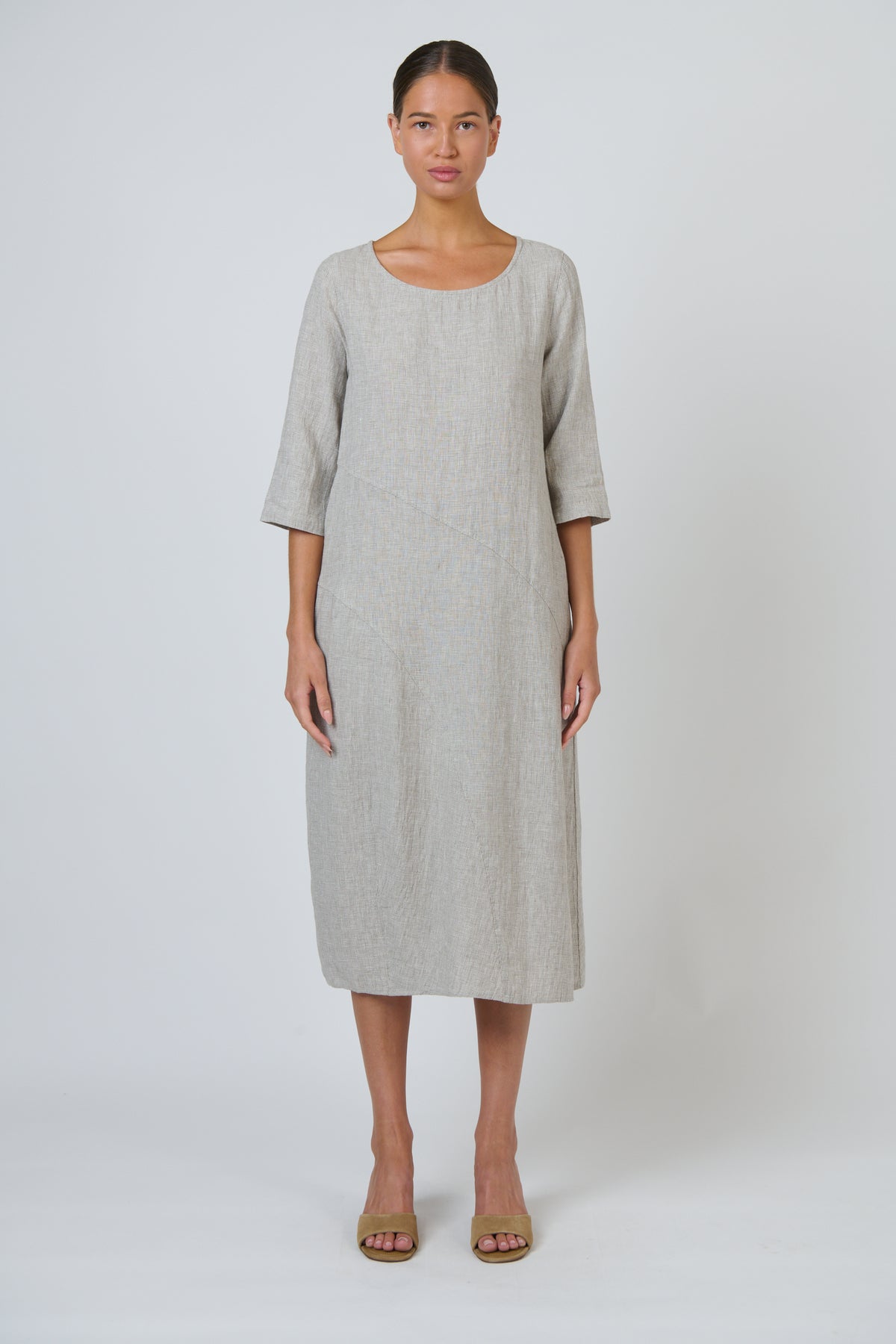 Naturals by O & J - Linen Dress | GA682