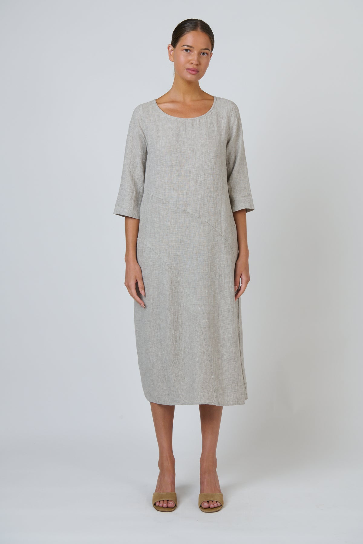 Naturals by O & J - Linen Dress | GA682