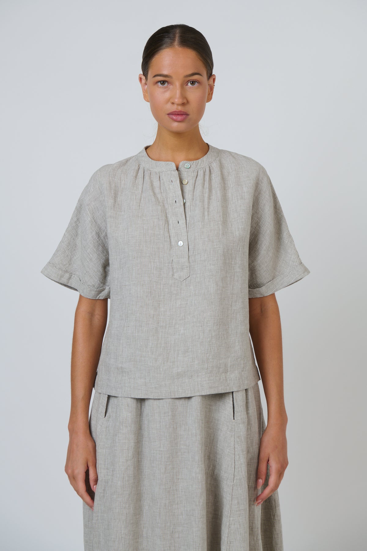 Naturals by O & J - Linen Top | GA689