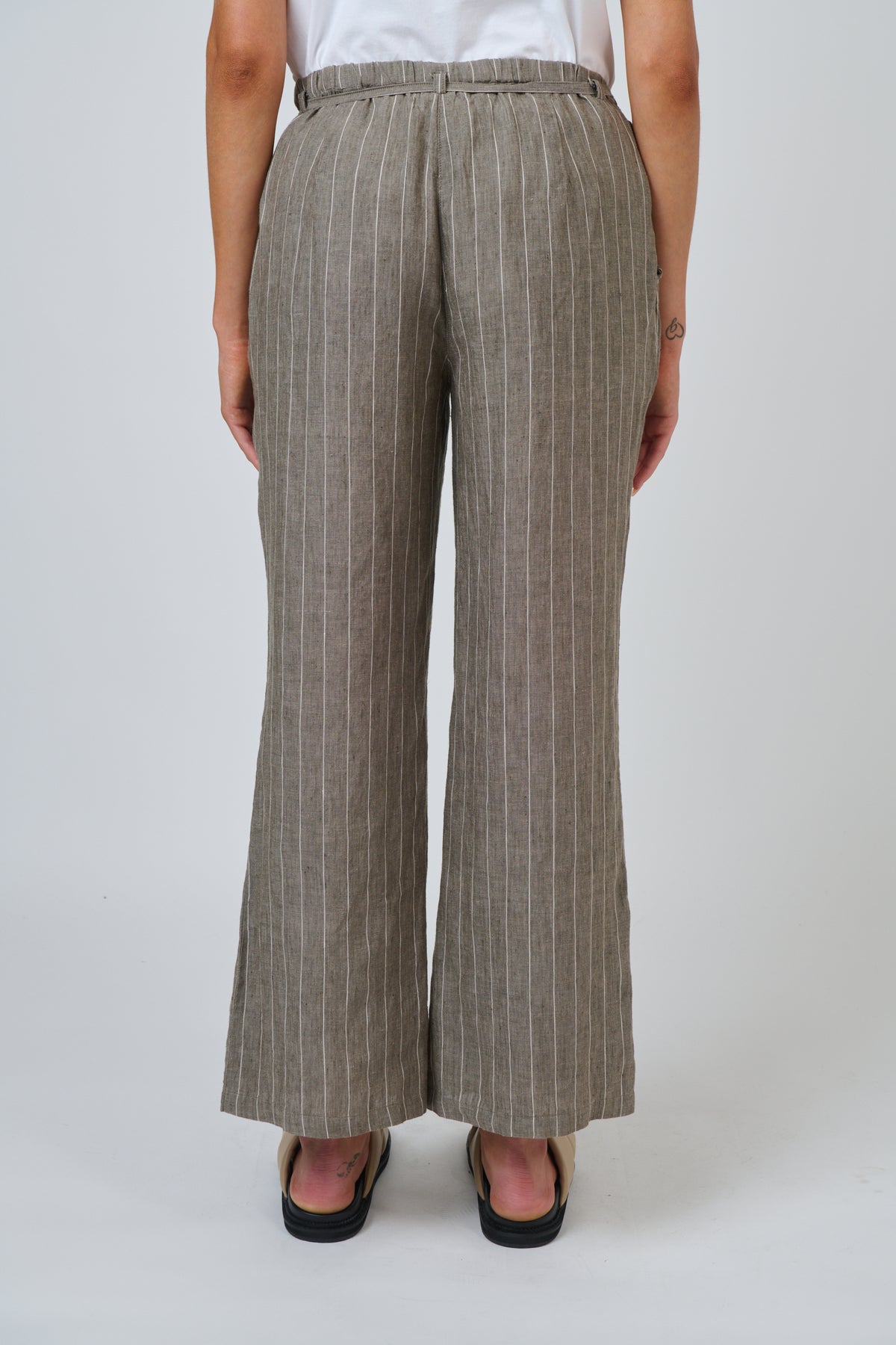 Naturals by O & J - Linen Pant with Tie | GA700