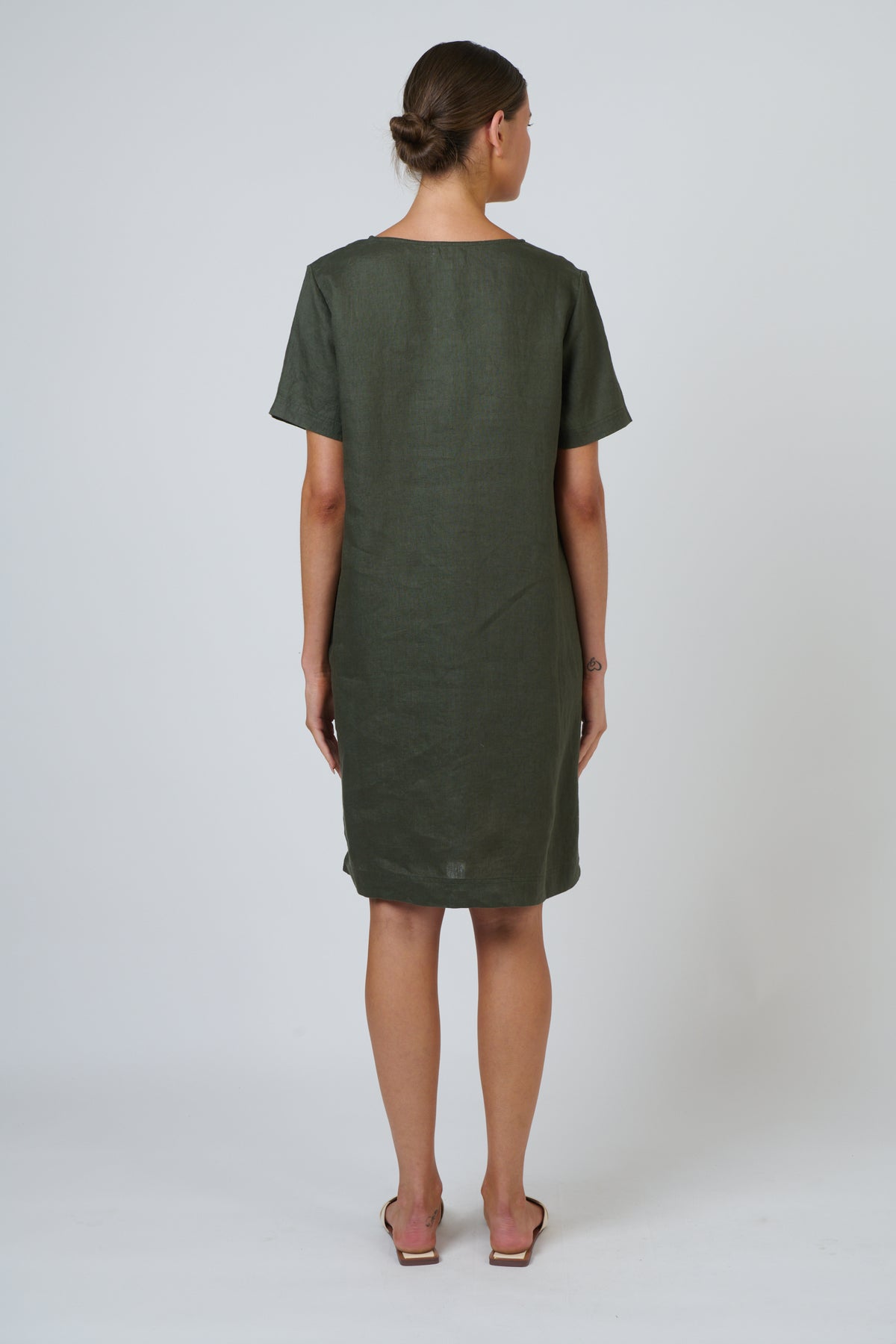 Naturals by O & J - Linen Dress | GA702