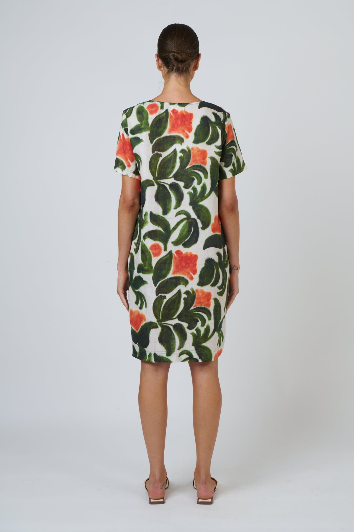 Naturals by O & J - Linen Dress | GA702