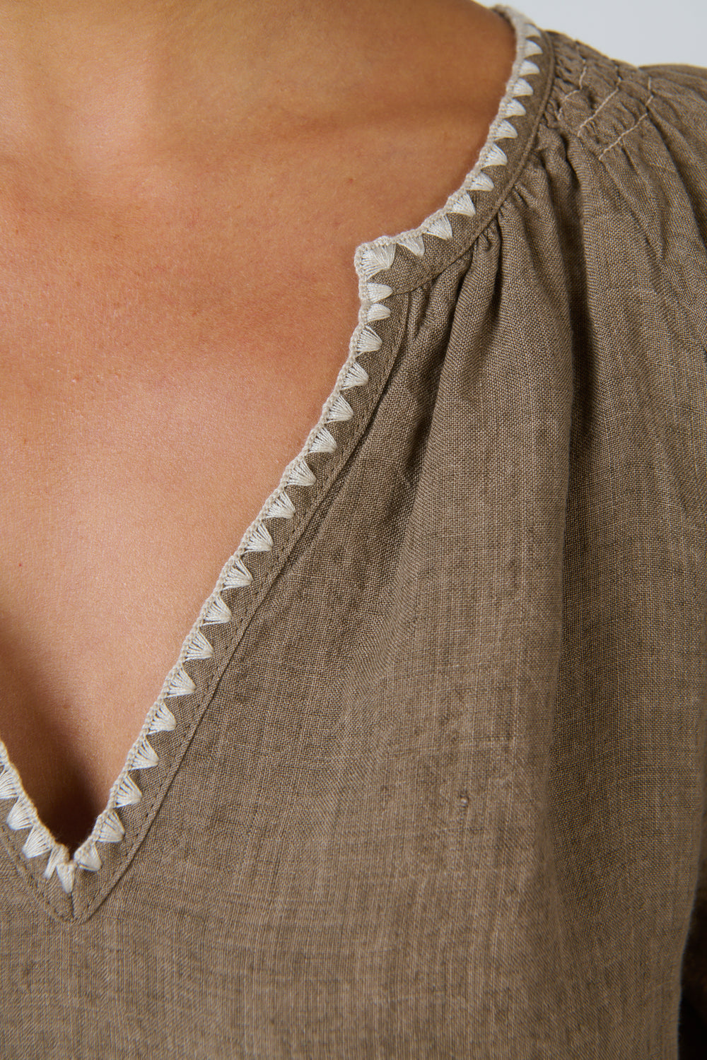 Naturals by O & J - Linen Dress | GA703