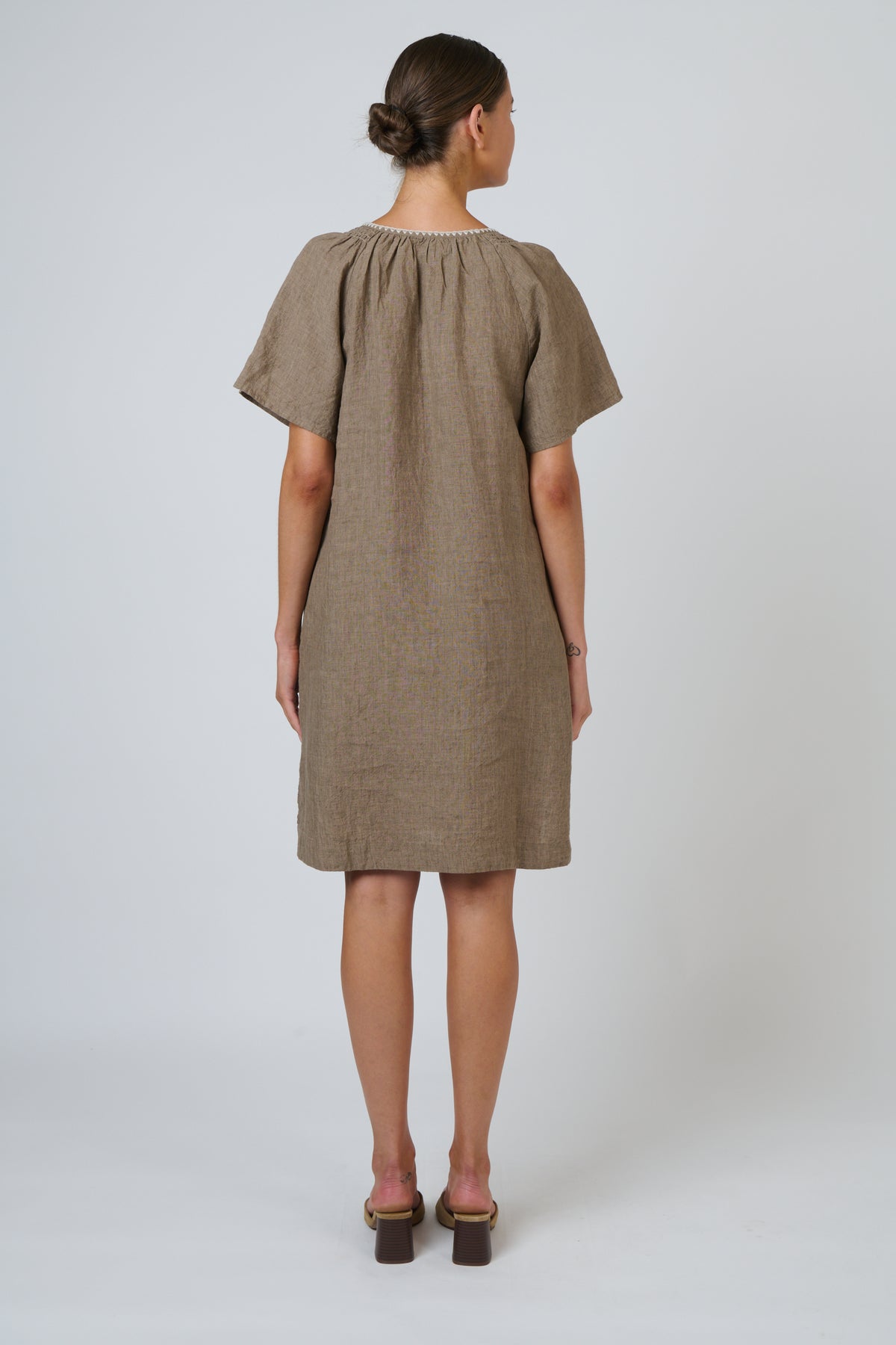Naturals by O & J - Linen Dress | GA703
