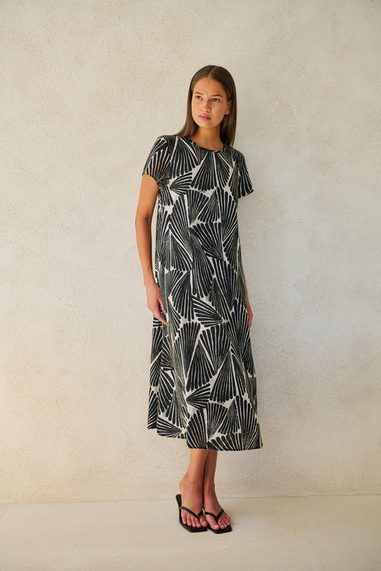 Naturals by O & J - Linen Dress | GA706
