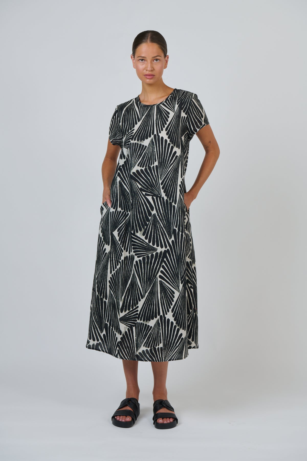 Naturals by O & J - Linen Dress | GA706