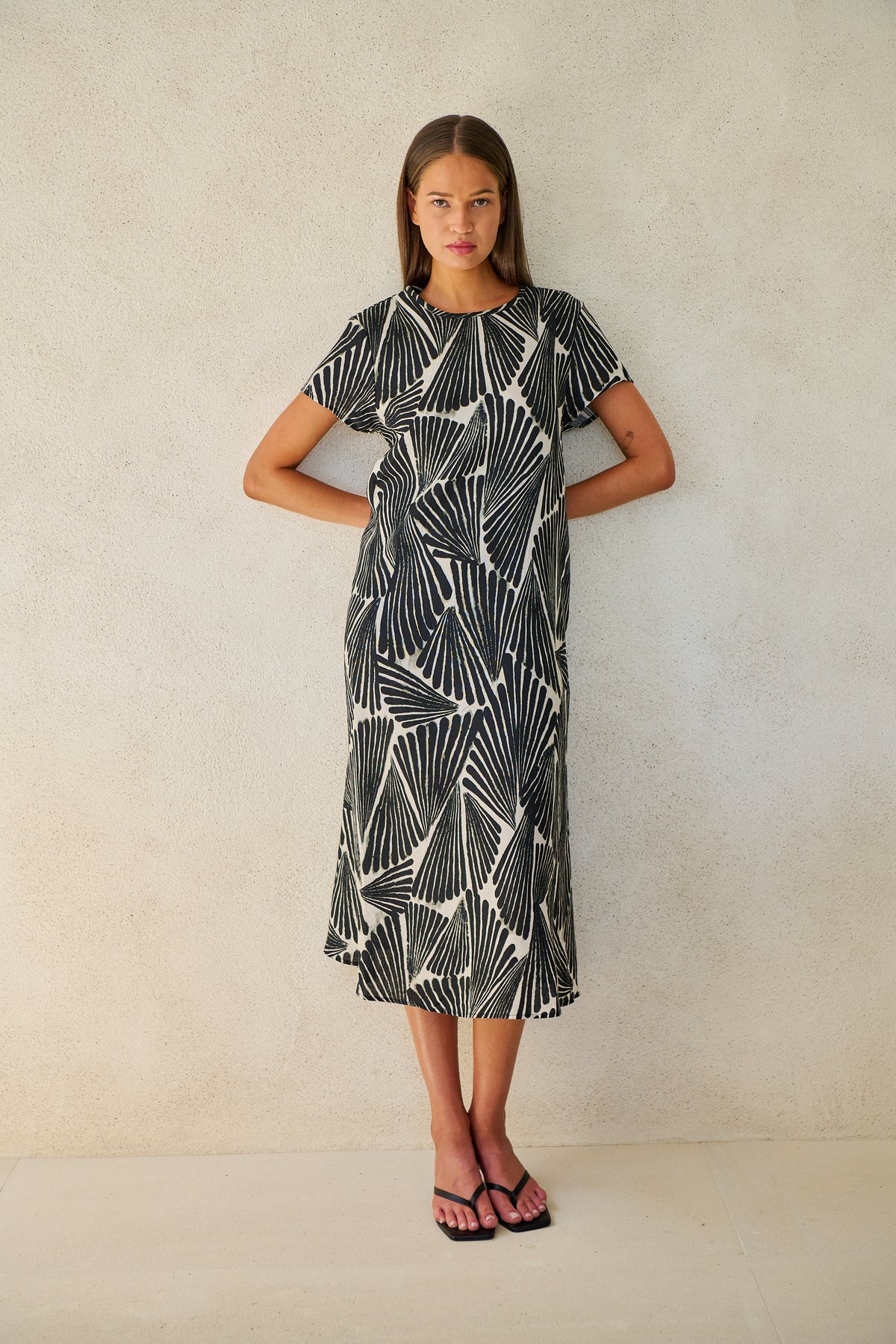Naturals by O & J - Linen Dress | GA706