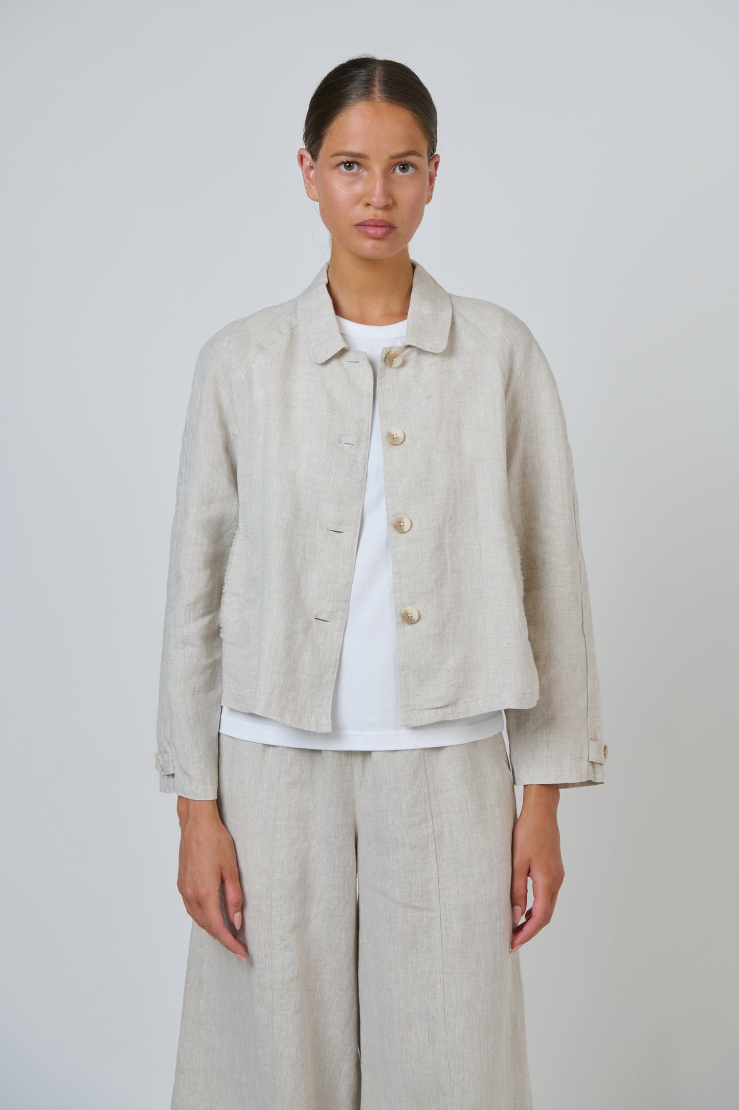 Naturals by O & J - Linen Jacket | GA715