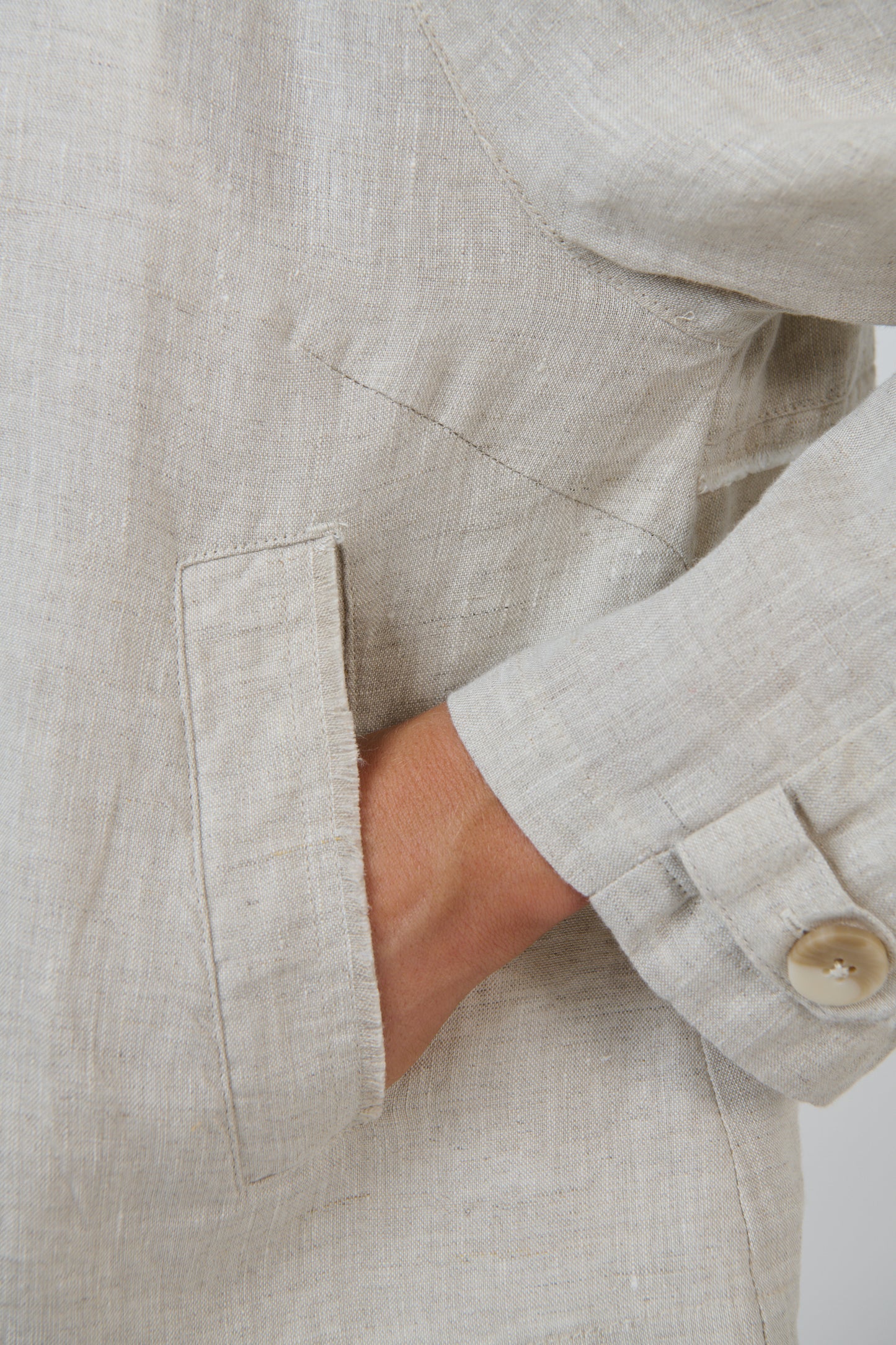 Naturals by O & J - Linen Jacket | GA715