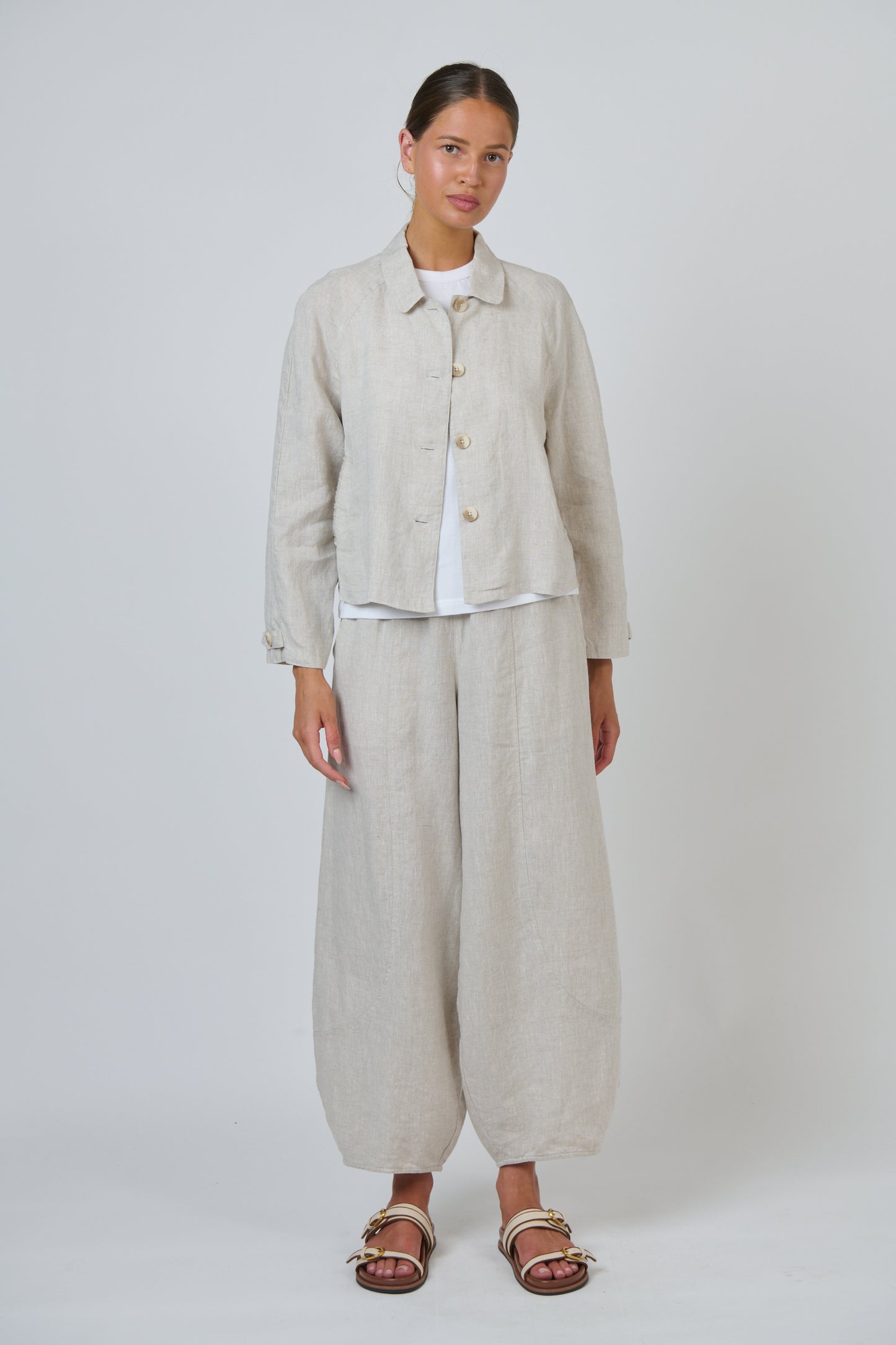 Naturals by O & J - Linen Jacket | GA715
