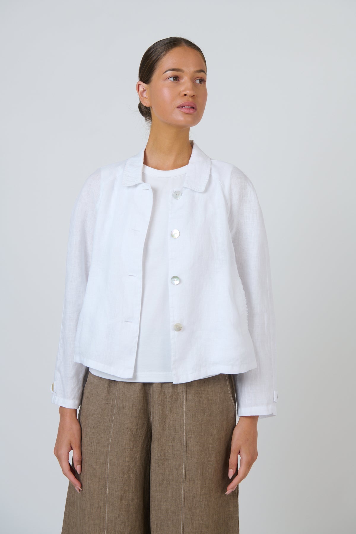 Naturals by O & J - Linen Jacket | GA715