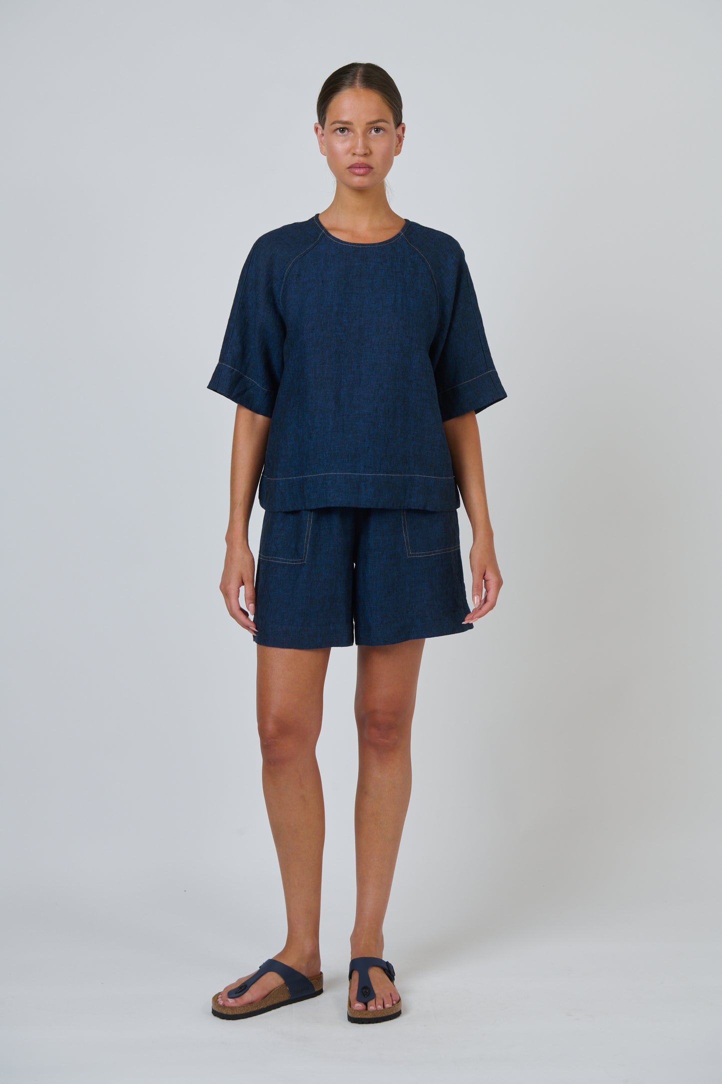 Naturals by O & J - Linen Top | GA721