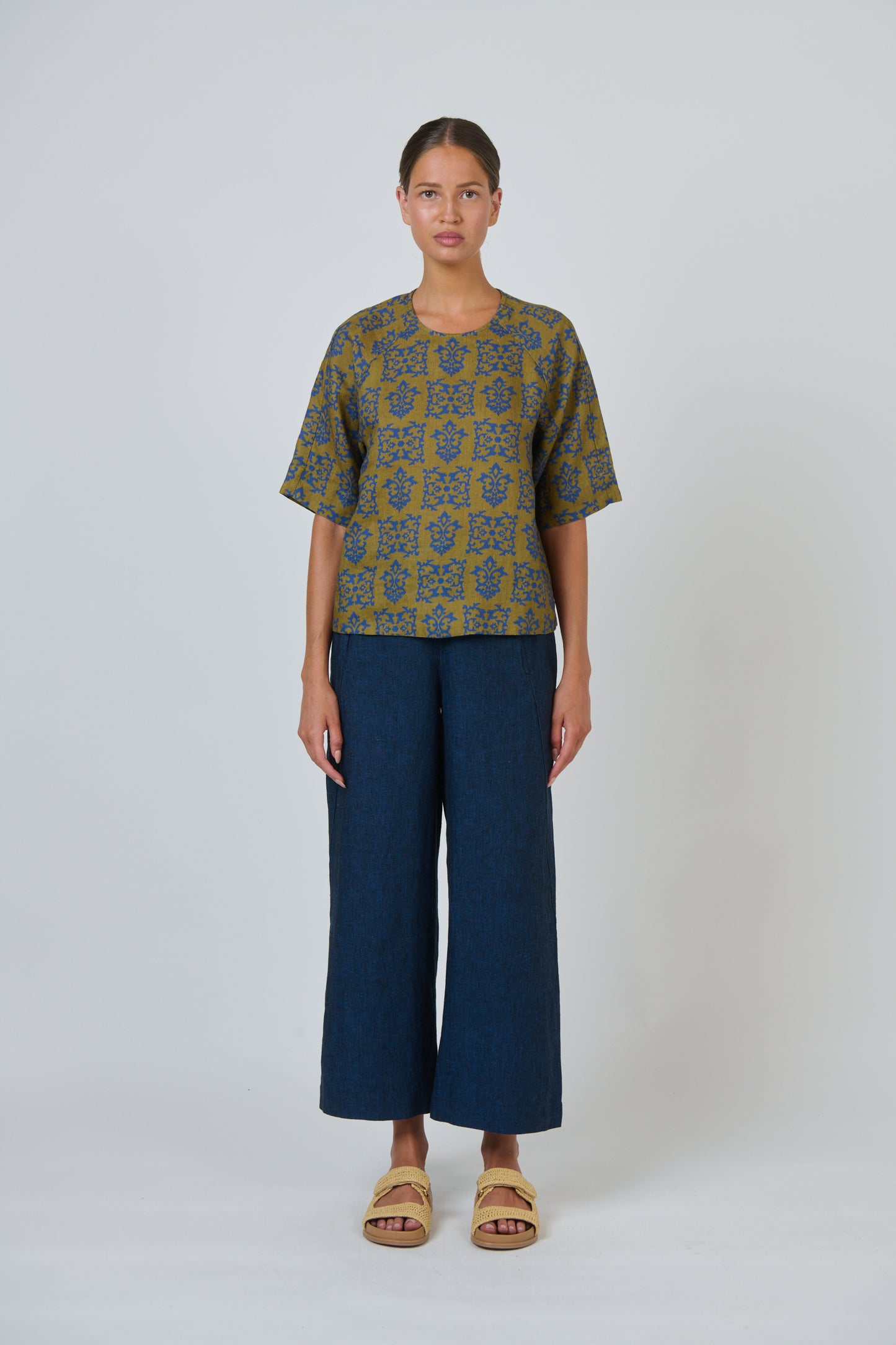 Naturals by O & J - Linen Top | GA721