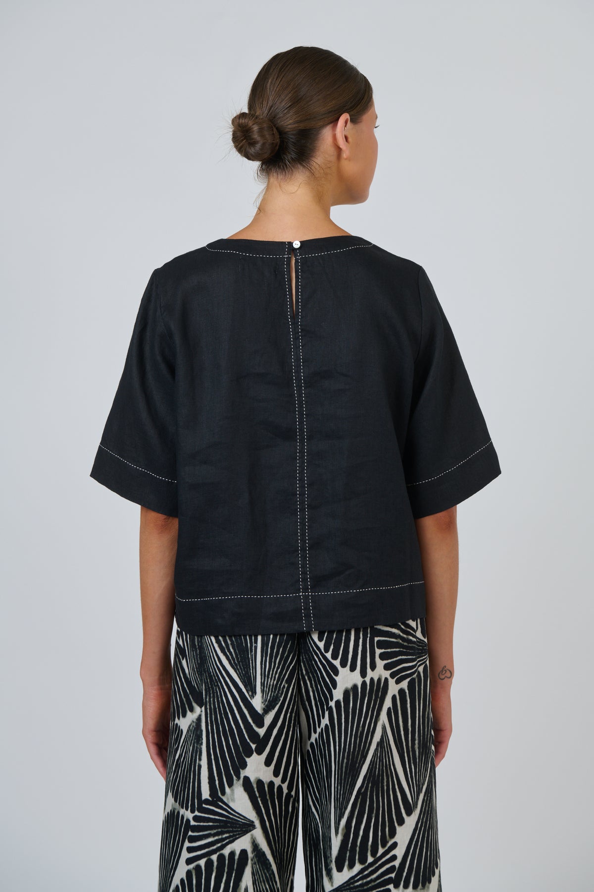 Naturals by O & J - Linen Top | GA724A