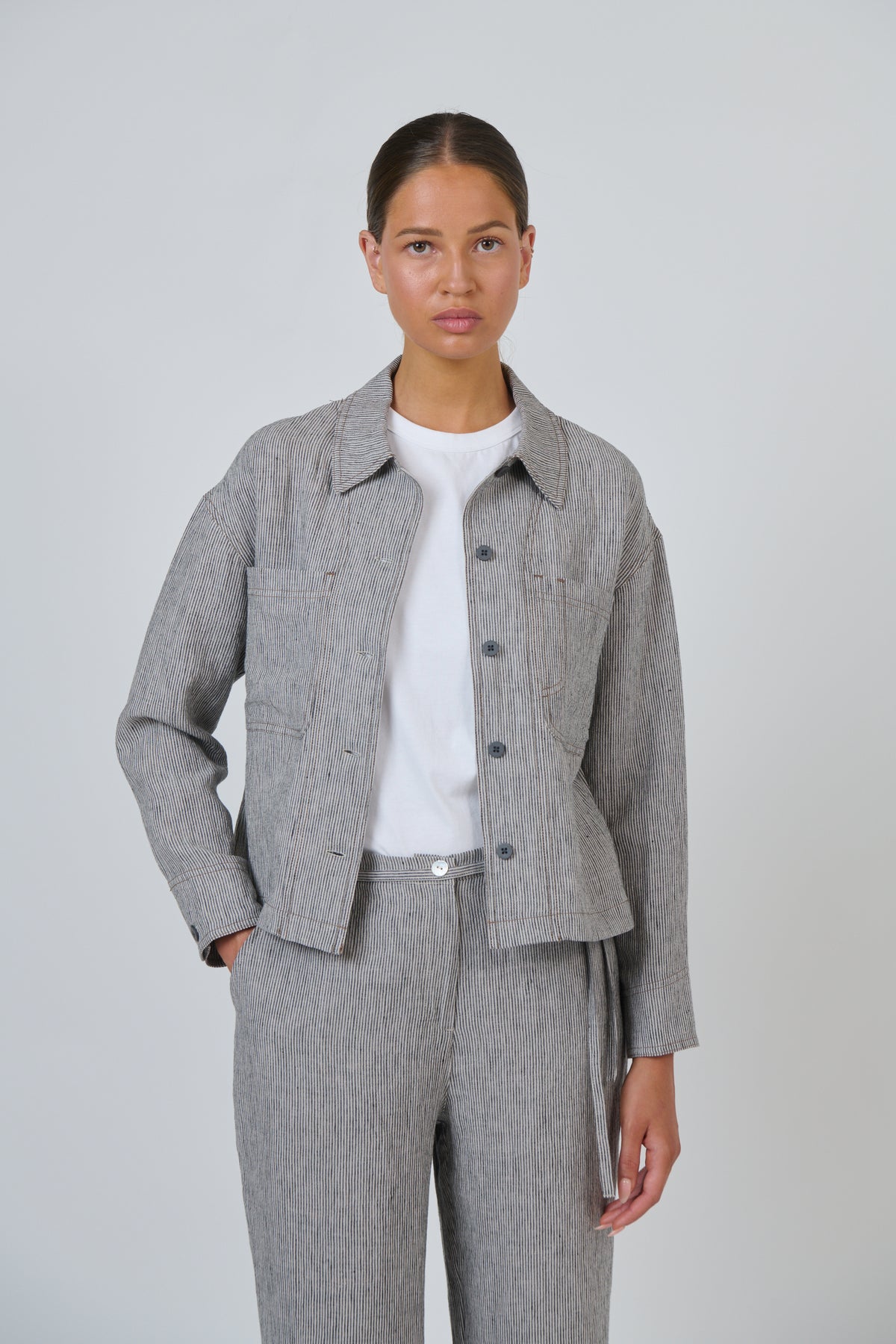 Naturals by O & J - Linen Jacket | GA732