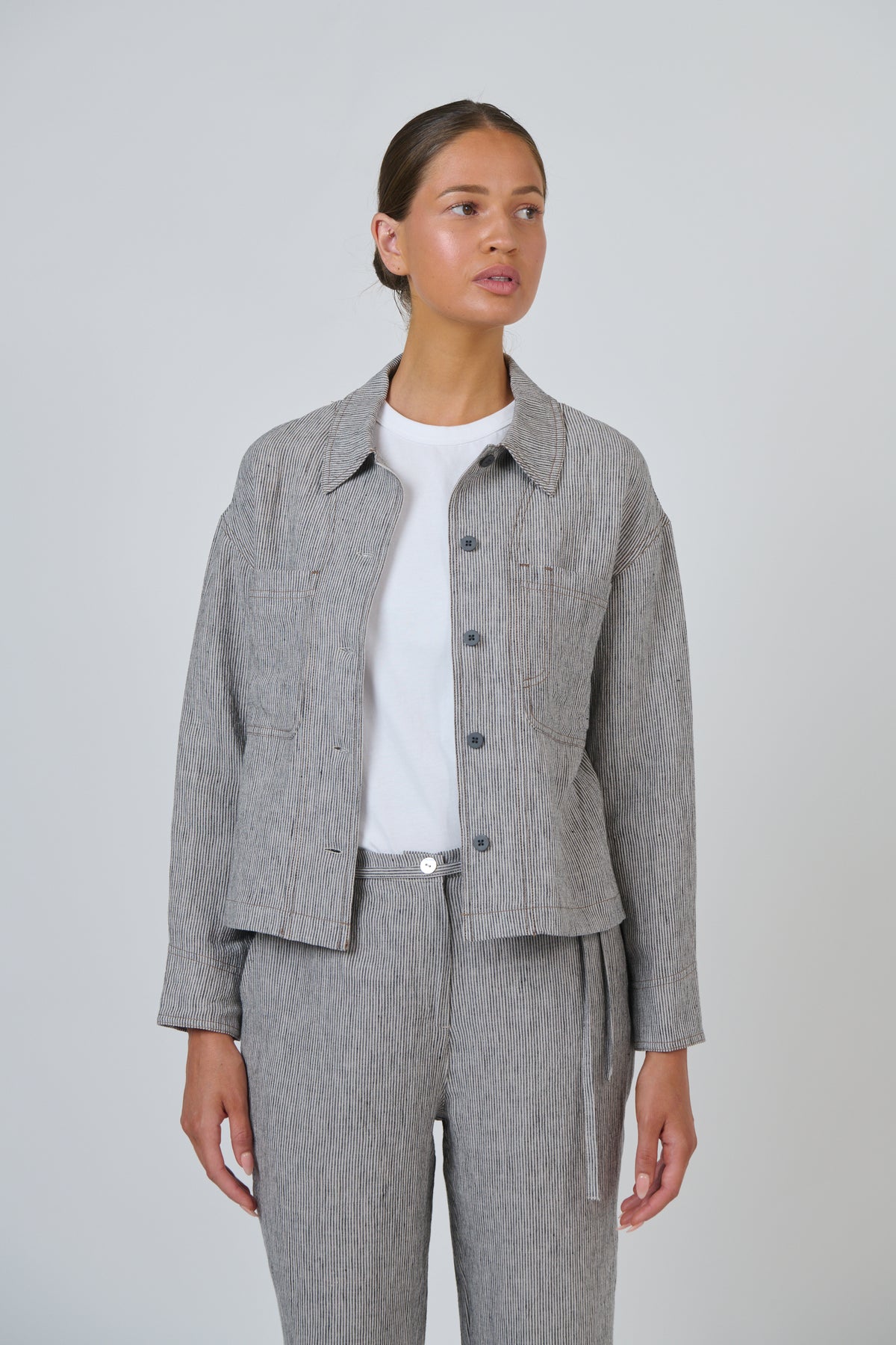 Naturals by O & J - Linen Jacket | GA732