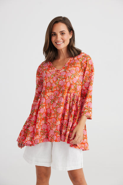 Holiday - Chico Top in Pomegranate | H23094-1