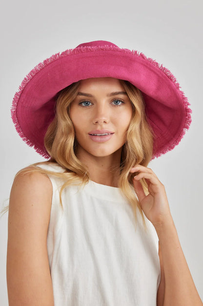 Holiday - Sunny Bucket Hat Bright Pink | HAT-370