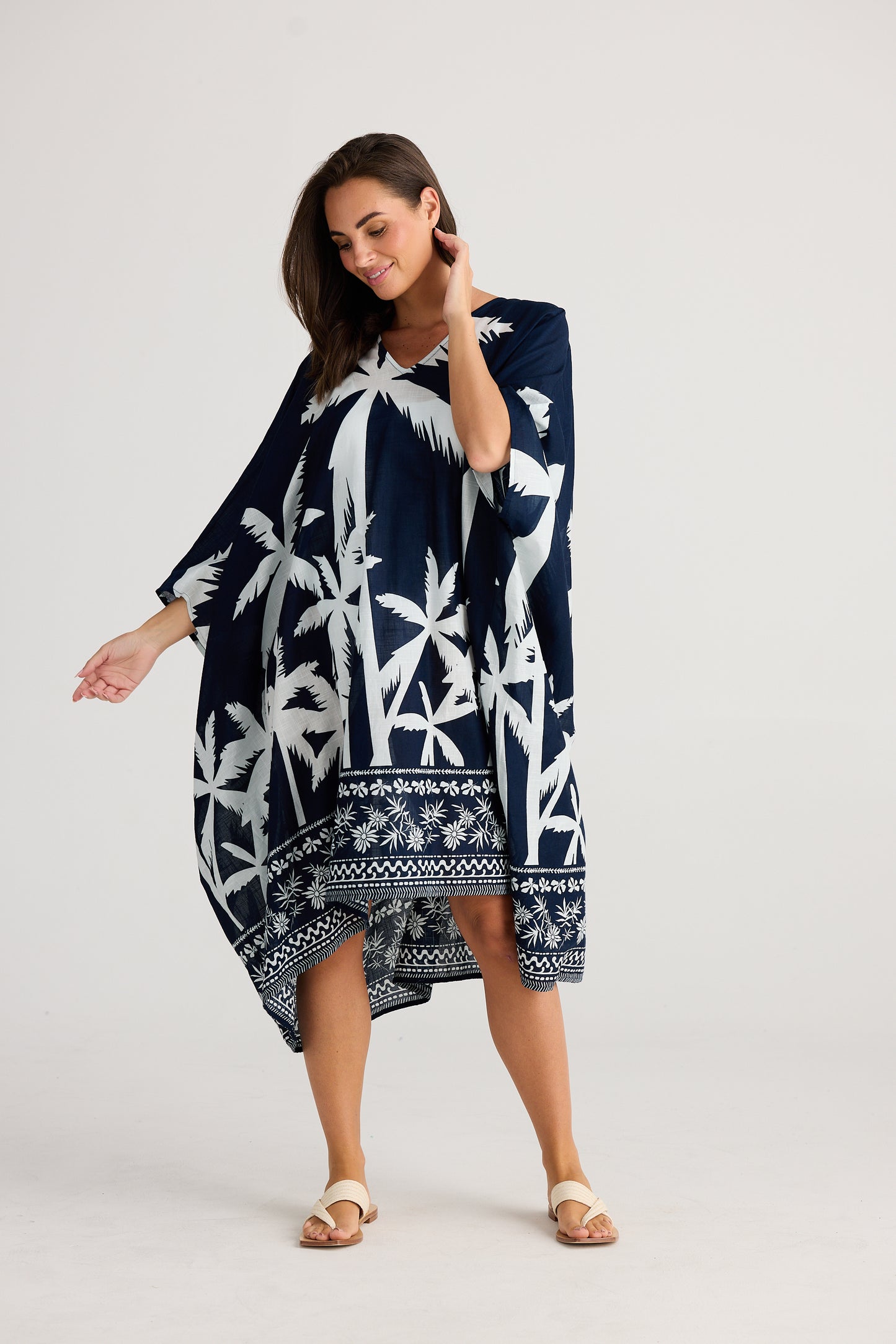 Holiday - Santorini Kaftan Blue Haven | HC24080-1