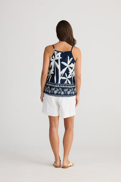 Holiday - Cliffside Singlet Blue Haven | HC24082-1