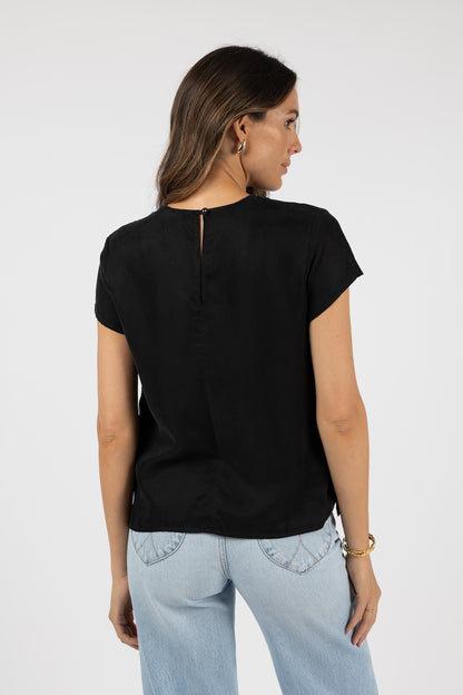 Humidity - Milano Tee Black | HS24225