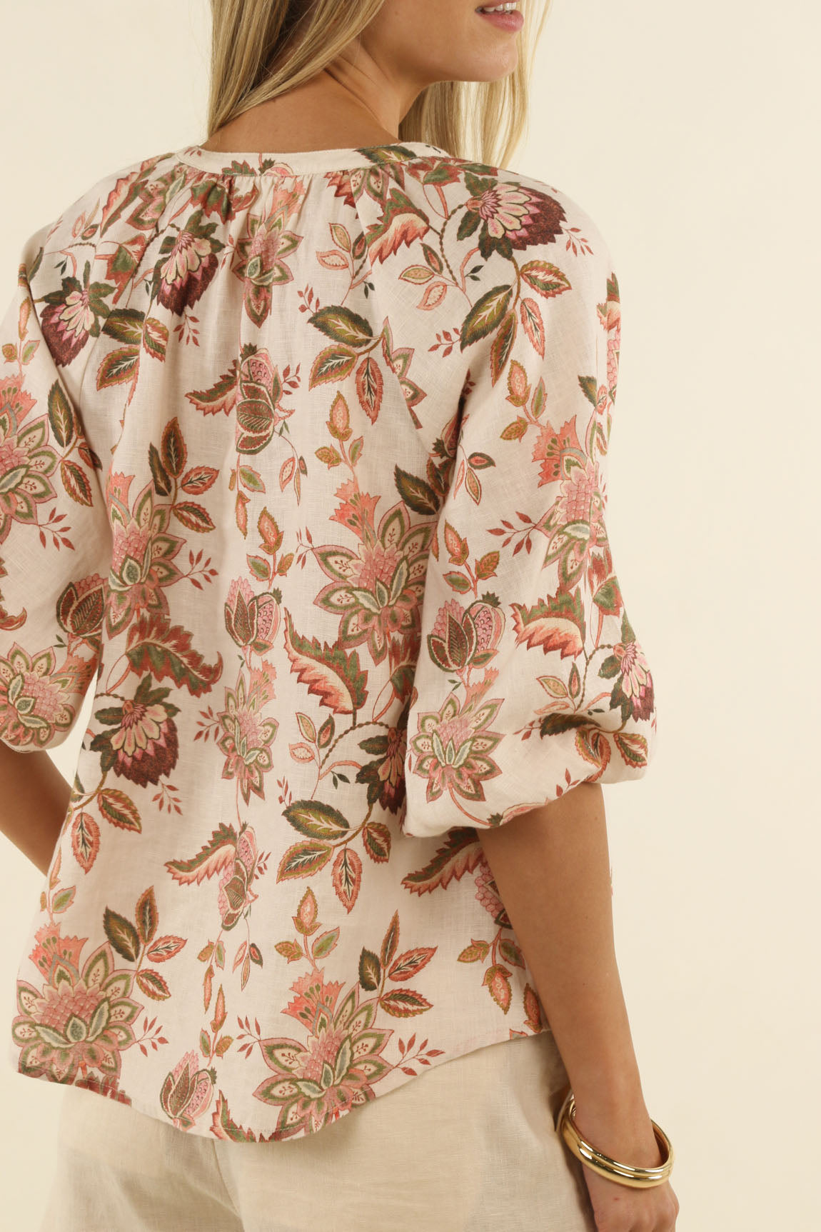 Humidity - Bohemian Rose Blouse| HS26204