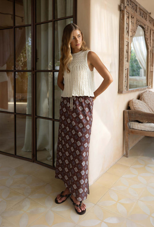 Humidity -Vintage Tales Skirt | HS26209