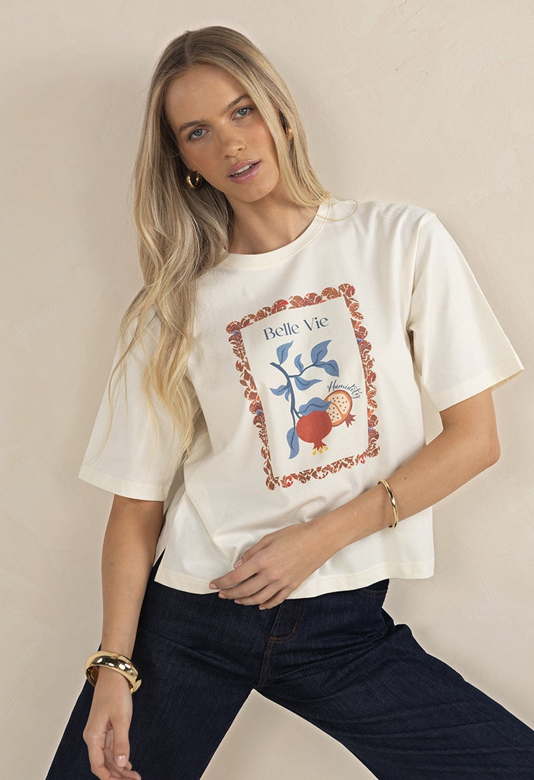 Humidity - Damask Tee | HS26241