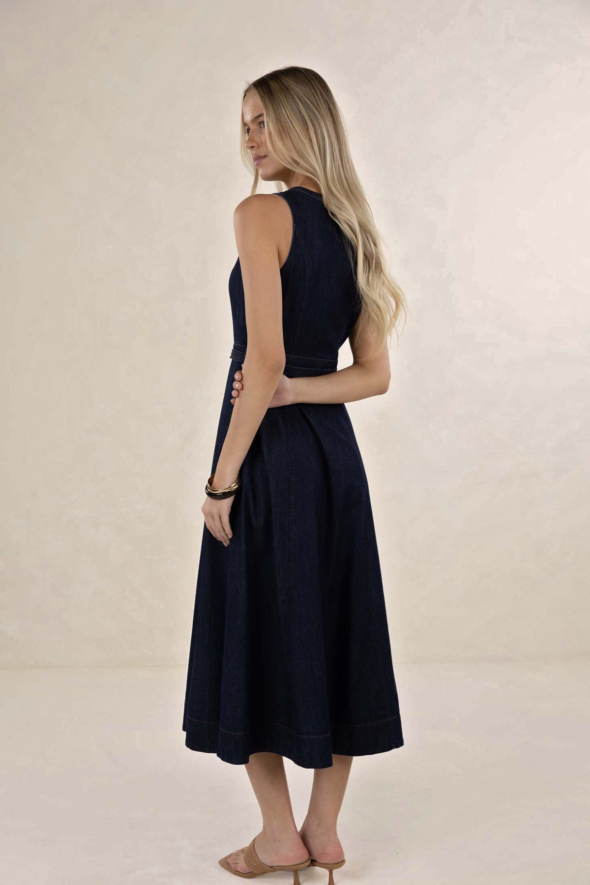 Humidity - Ivy Denim Midi Dress | HS26504D