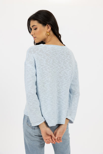 Humidity - Sofia Sweater Ice Blue | HW24502