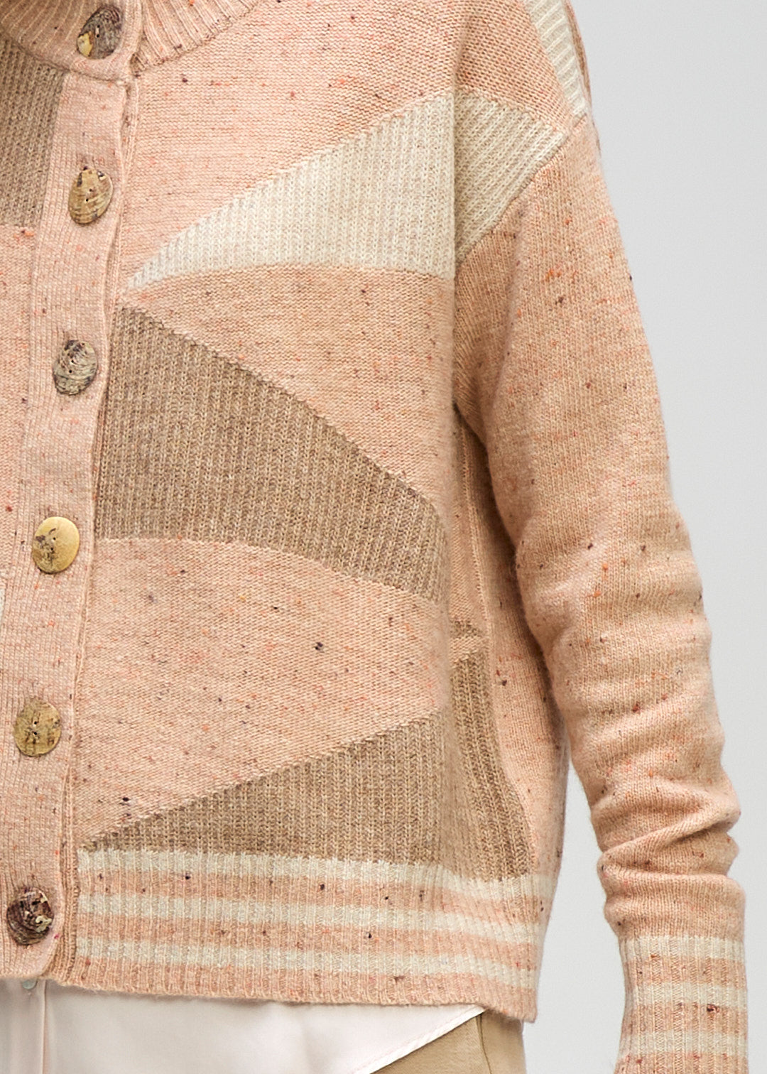 LD & CO - Geo Knit Cardi LC8189