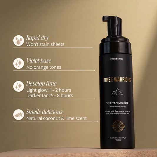 Self Tanning Mousse | Three Warriors