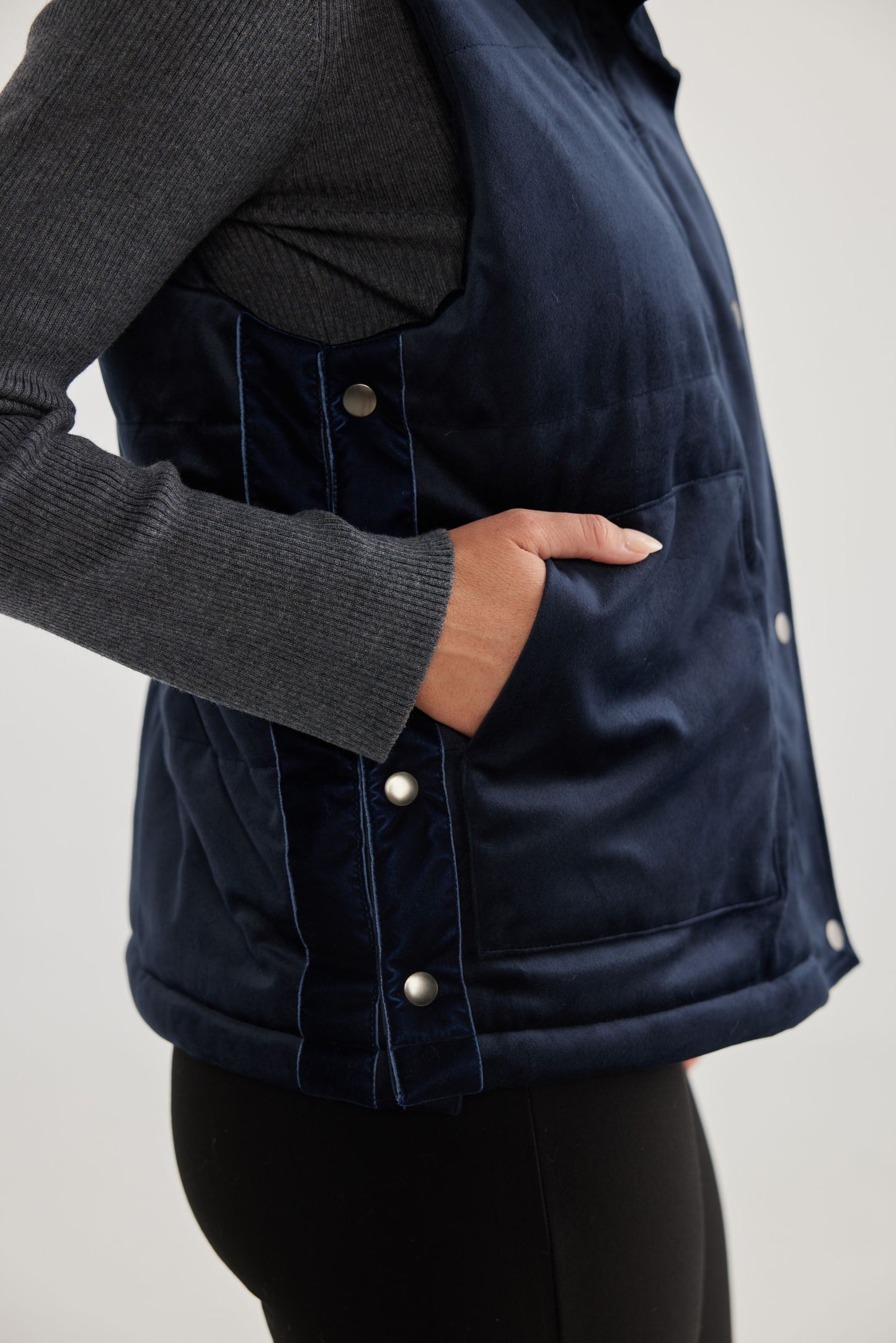 Brave + True - Elmhurst Vest Admiral Navy | BT6979-1